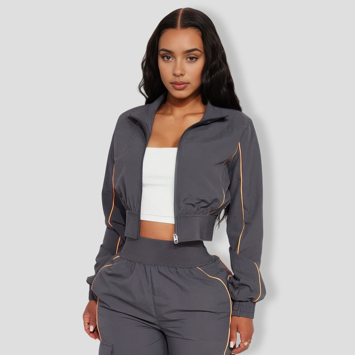 Steal The Moment Windbreaker Pant Set