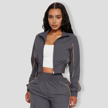 Steal The Moment Windbreaker Pant Set