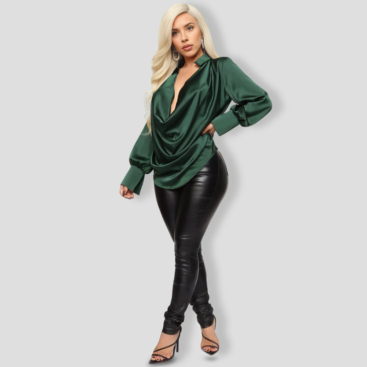 Hunter Satin Top