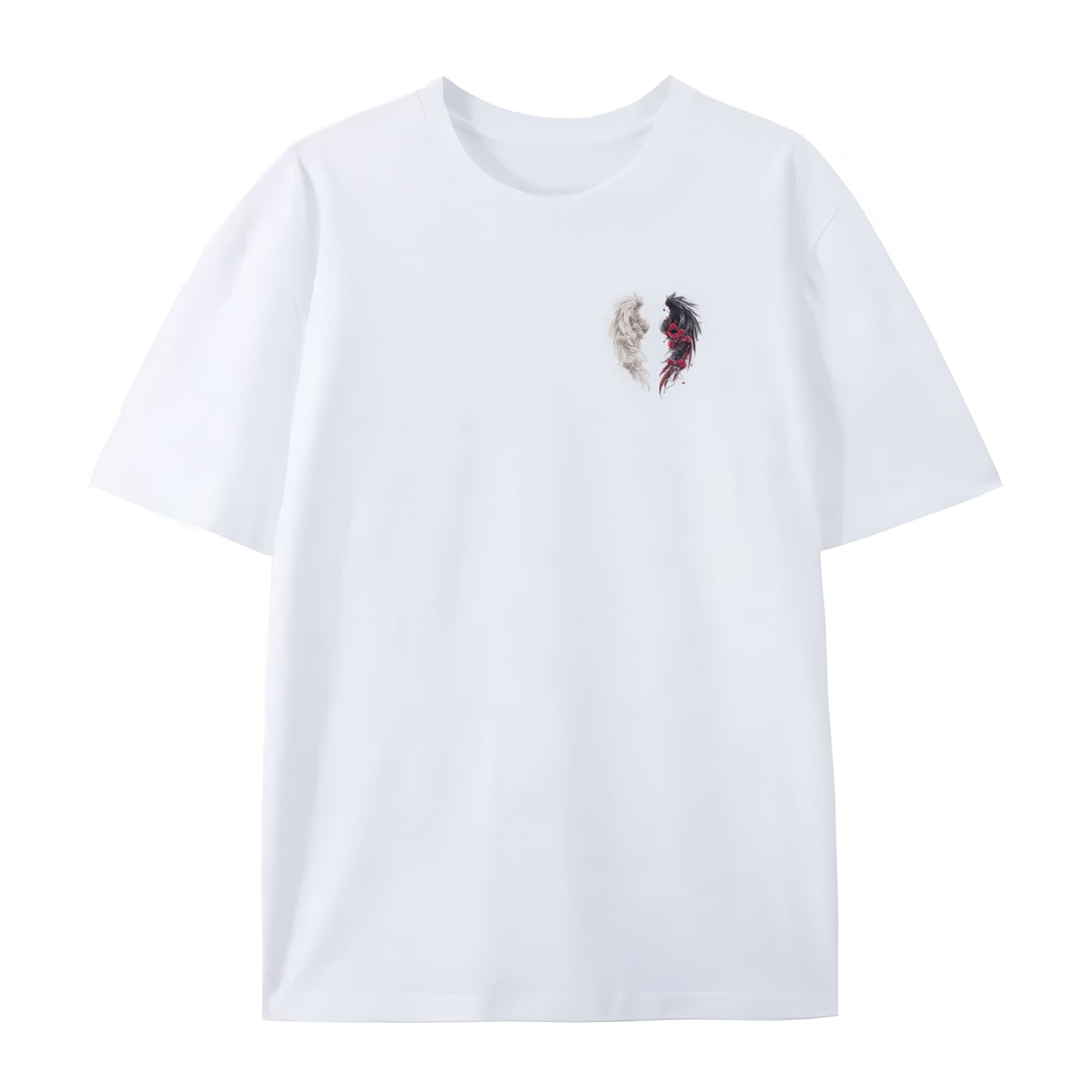 Angel Wings and Roses