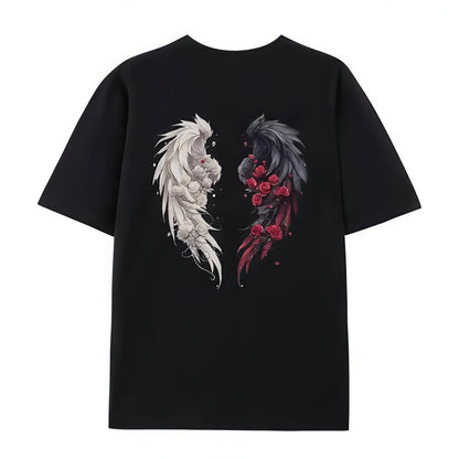 Angel Wings and Roses