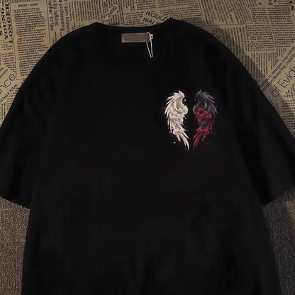 Angel Wings and Roses