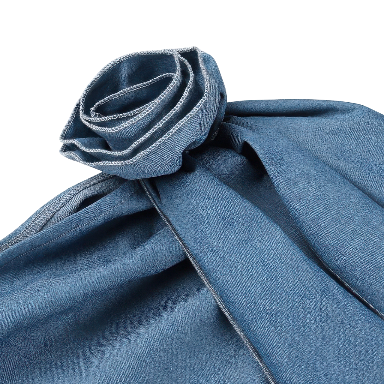 Rose Denim Mini Skirt